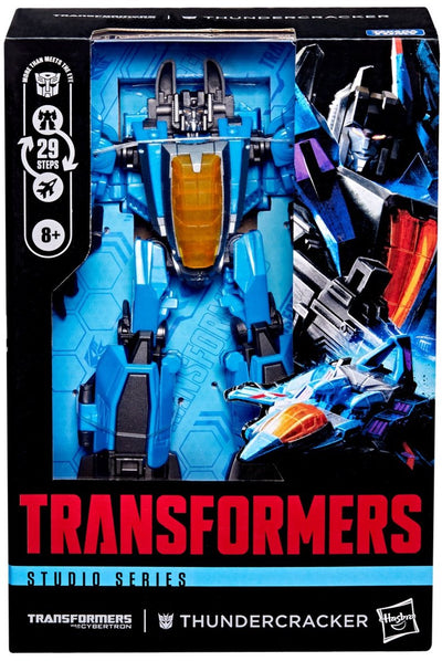 Hasbro Transformers: War for Cybertron Studio Series Voyager Class Action Figure Thundercracker 16 cm große Actionfigur