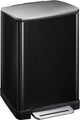 Eko Eko Pedal Bin E-Cube 40 l Mattzwart