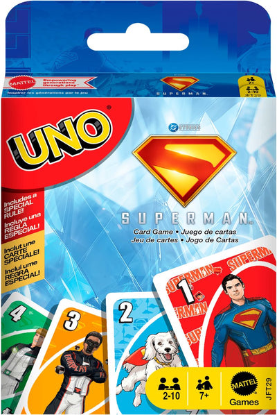 Mattel Uno Superman-Kartenspiel