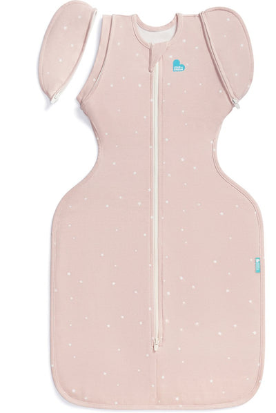 Love to dream™ Babyschlafsack swaddle up™ – reduziertes Pucken – Baby 6–9 Monate – 8,5–11 kg – ganzjährig – Puderrosa