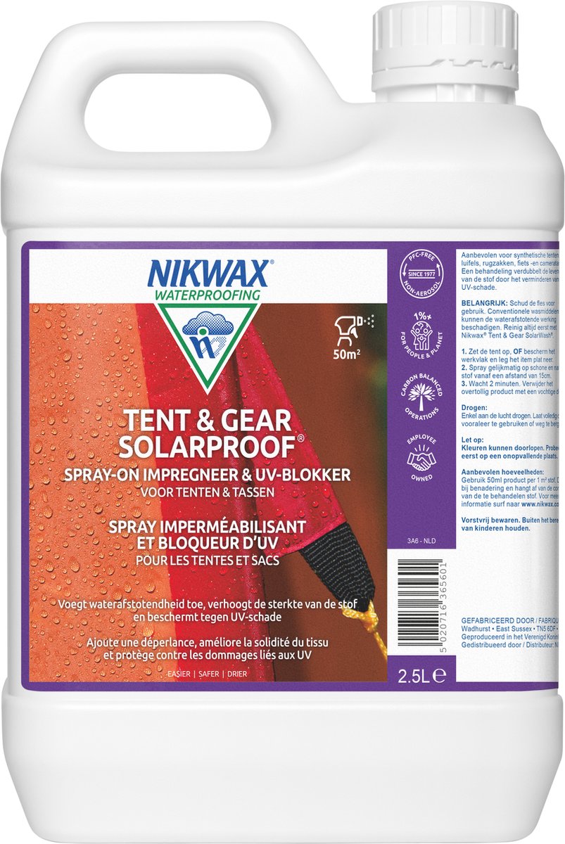 Nikwax Zeltausrüstung solarfest 2,5 Liter