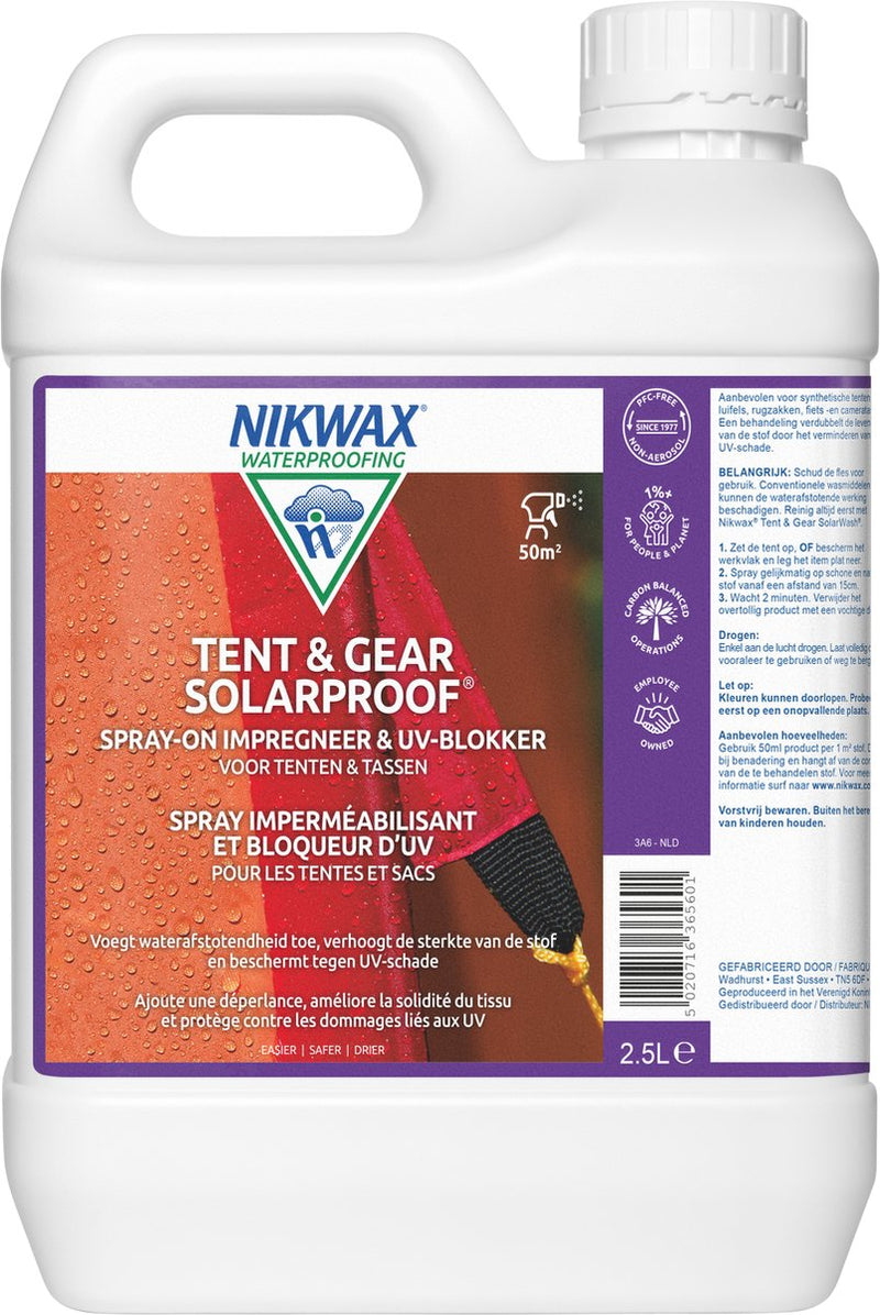 Nikwax Zeltausrüstung solarfest 2,5 Liter