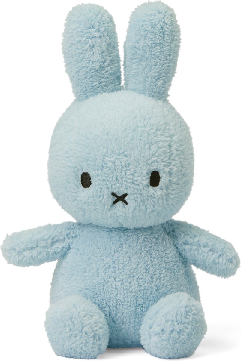 Bon Ton Toys Miffy – Frottee hellblau – 23 cm