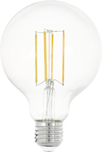 Eglo LED-Lampe - E27 - ø 9,5 cm - klar - 2700k