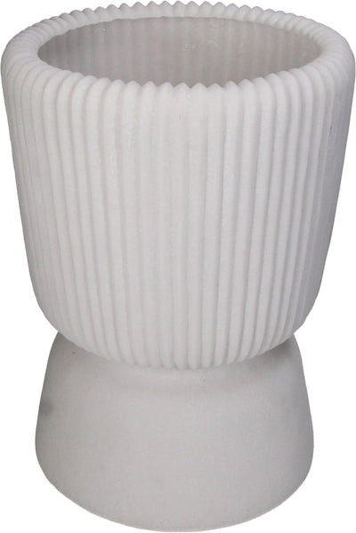 HD Collection Tischlampe Sandstein Elfenbein 22,2x22,2x30,8cm