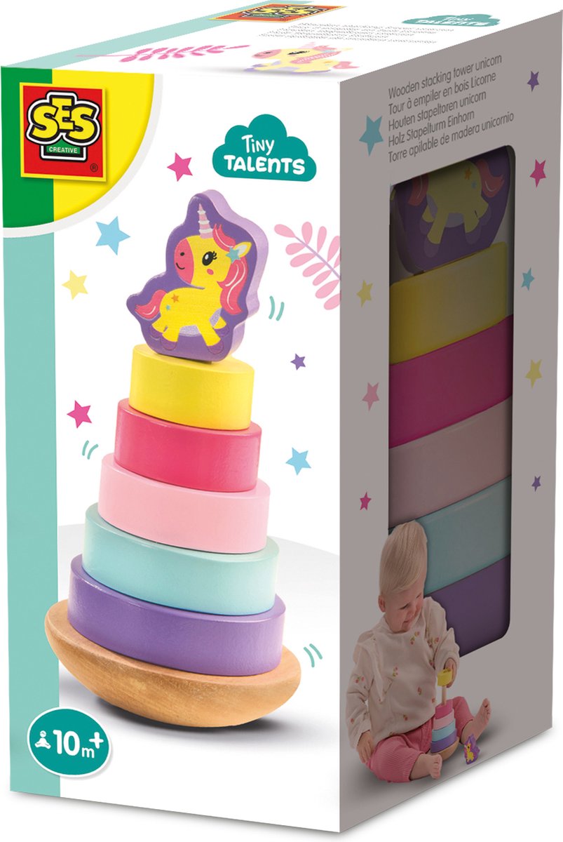SES Holzstapel -Turm Einhorn