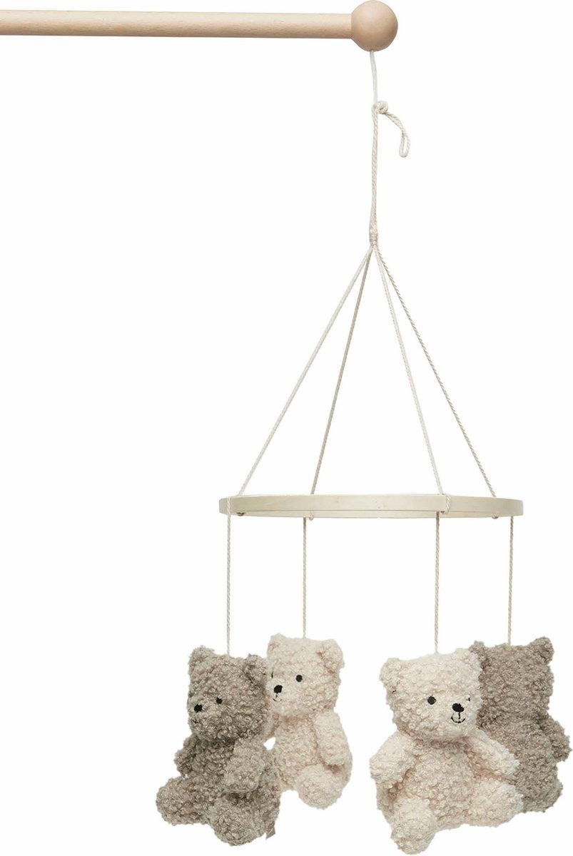 Jollein - Baby-Babymobile - Teddybär olivgrün natur