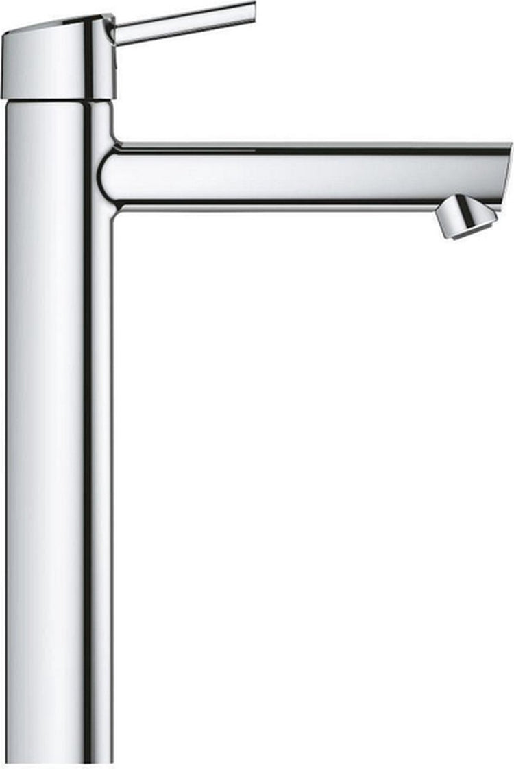 Grohe Concetto wassersparende Waschtischarmatur XL-Größe m. glattes Gehäuse aus Chrom