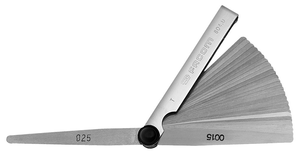FACOM Fühlerlehren-Set Zoll 26-teilig