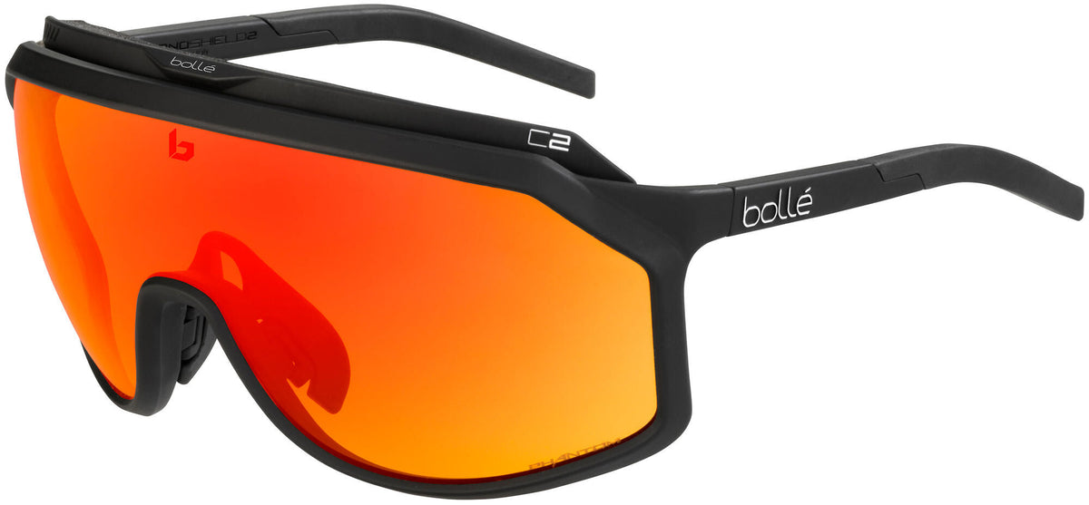 Bollé -Brille Chronoshi. Schwarze Matte