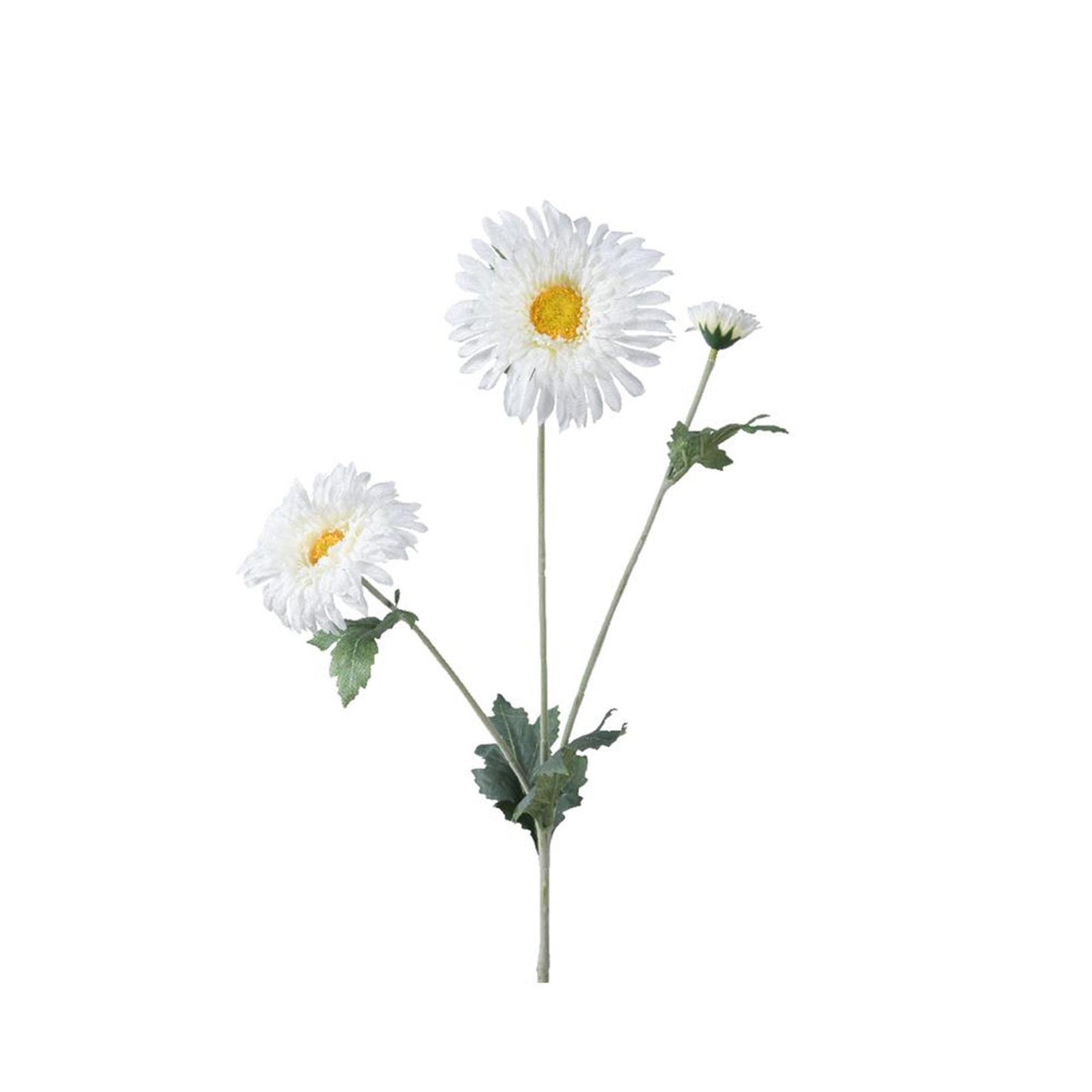Decoris Kunstblume Gänseblümchen H68cm weiß