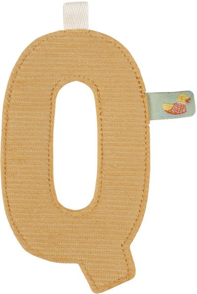 Little Dutch Girlandenelement – Buchstabe q – Ocker