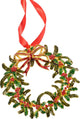Villeroy Boch Winter Collage Accessoires Metallanhänger Weihnachtskranz D: 9 cm