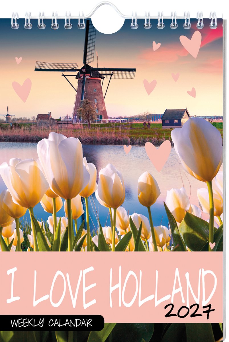 Ich liebe den Holland-Wochenkalender – 2027