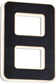 Paulmann Solar-LED-Hausnummernbeleuchtung inkl. austauschbare Batterie Nummer 8 IP44 3000k 6lm schwarz