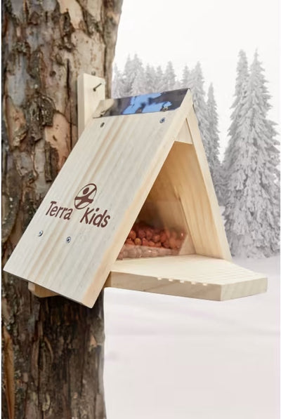 Haba Bausatz Eichhörnchen-Futterhaus Terra Kids – kreatives Spielzeug.