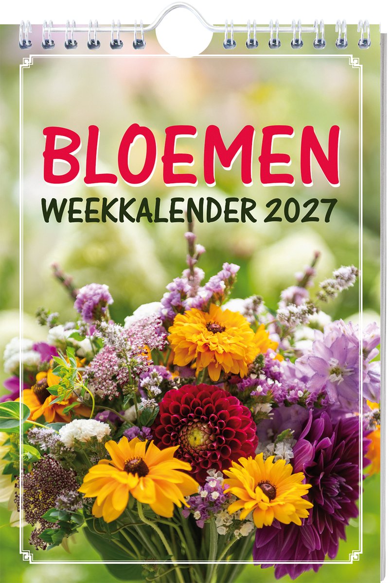 Blumenwochenkalender - 2027