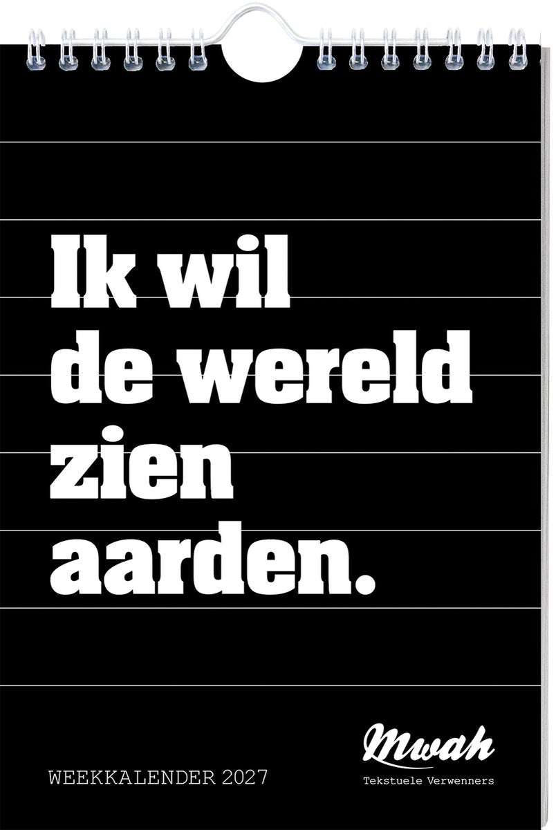 Meh Wochenkalender - 2027
