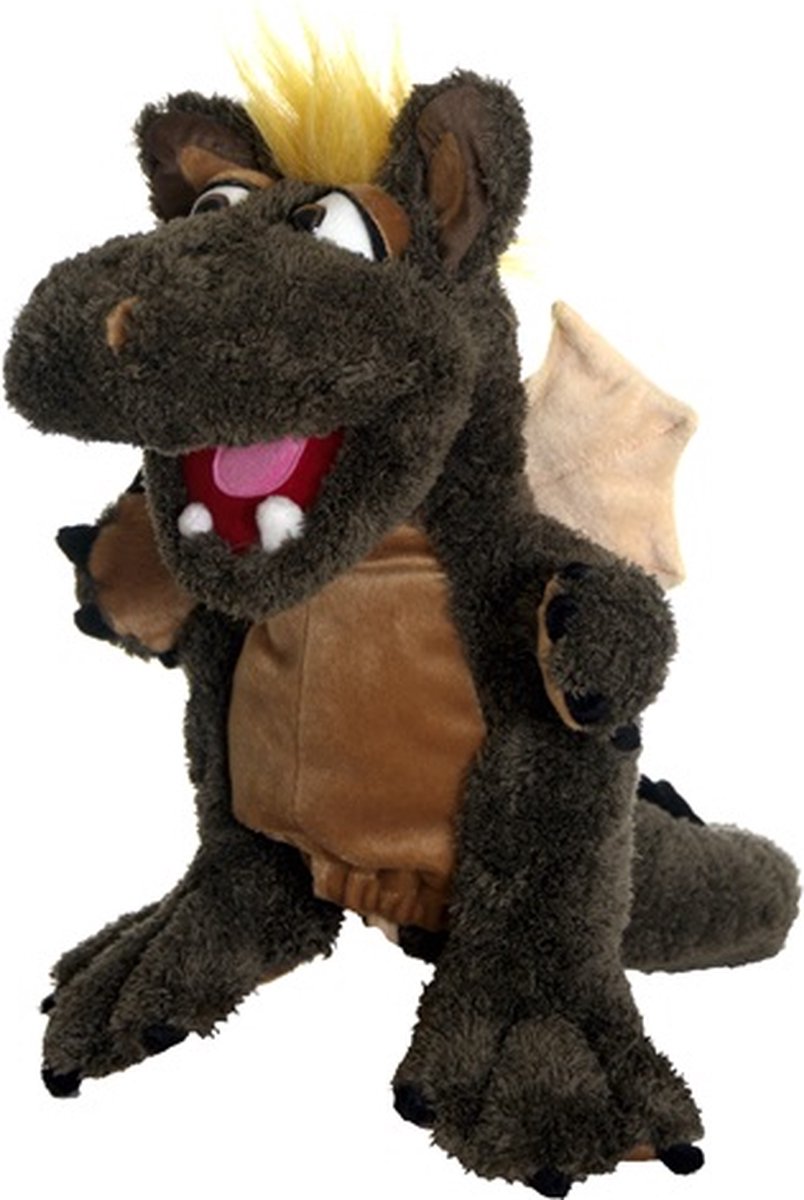 Lebende Puppen - Handpuppe - Drache Möbius 35cm