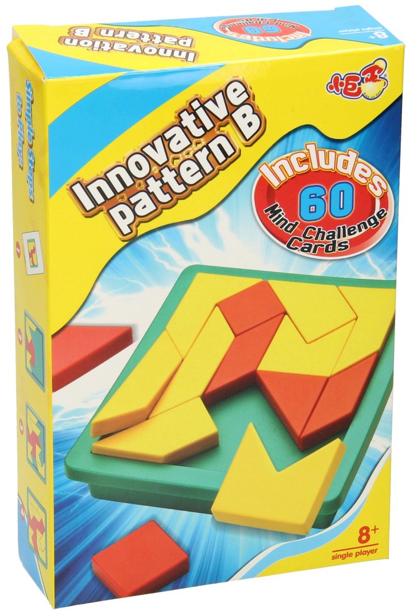 Tangram-Formpuzzle, 60 Herausforderungen
