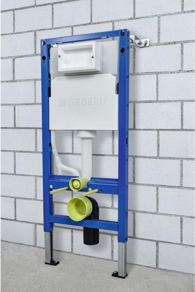 Geberit duofixbasic up100 Delta Unterputz-Spülkasten für Wand-WC – 112 cm – 12 cm – Wandanker