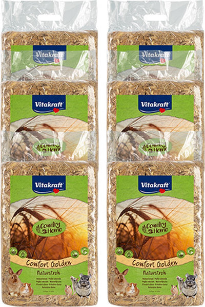 Vitakraft Comfort Goldstroh – 6x1 kg