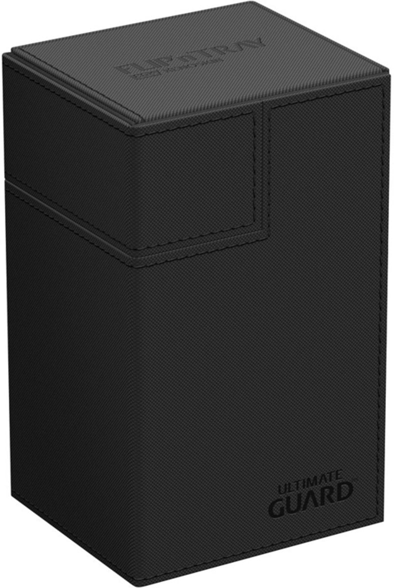 Ultimate Guard Flip`n`Tray 80+ Xenoskin Monocolor Schwarz