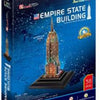 Kubikfun 3D Puzzle Empire State Building mit LED -Beleuchtung