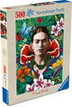 Ravensburger – Frida Kahlo, Blooming Fantasy – Puzzle – 500 Teile