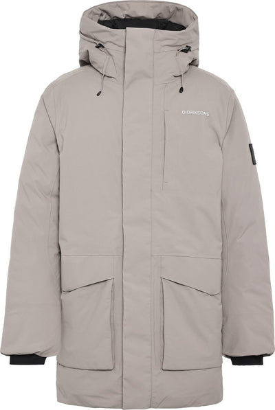Didriksons Akilles USX Parka 2 Herren Outdoorjacke – Aschebraun