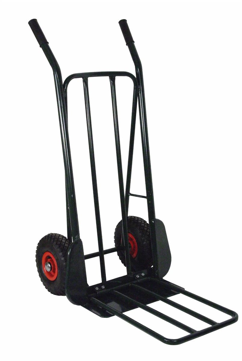 Ravendo Sackkarrenständer 250 – Auflagefläche 415x145 mm, ausklappbare Auflagefläche 345x540 mm – Tragkraft 250 kg