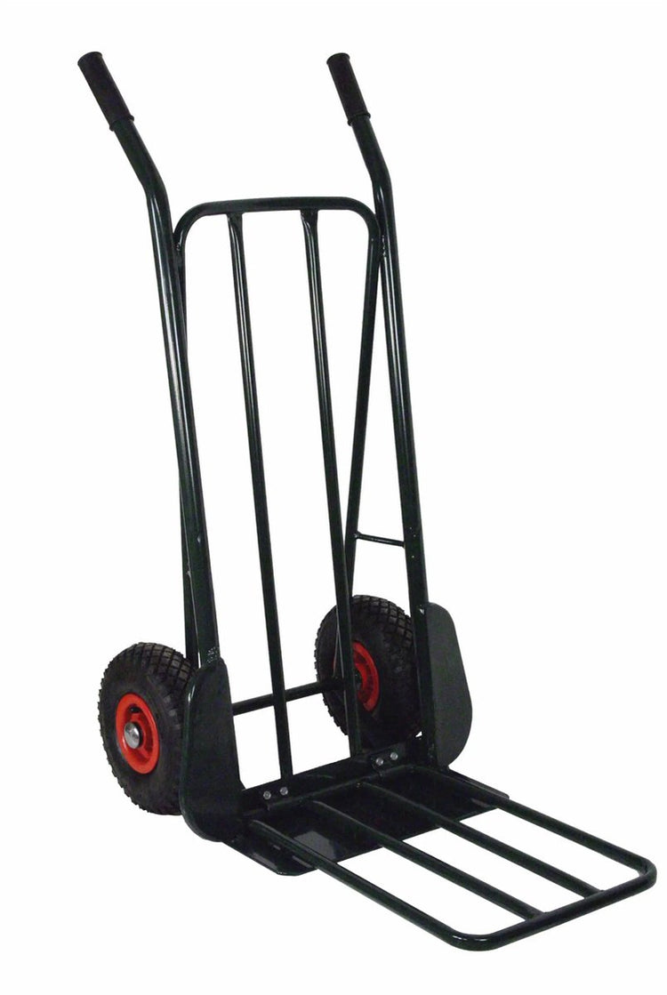 Ravendo Sackkarrenständer 250 – Auflagefläche 415x145 mm, ausklappbare Auflagefläche 345x540 mm – Tragkraft 250 kg