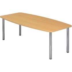 Bach Konferenztisch Hammerer KT22C 6 Melamin Selbstbau 1030x740mm braun