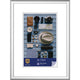 Henzo Fotorahmen Napoli 10x15cm Silber