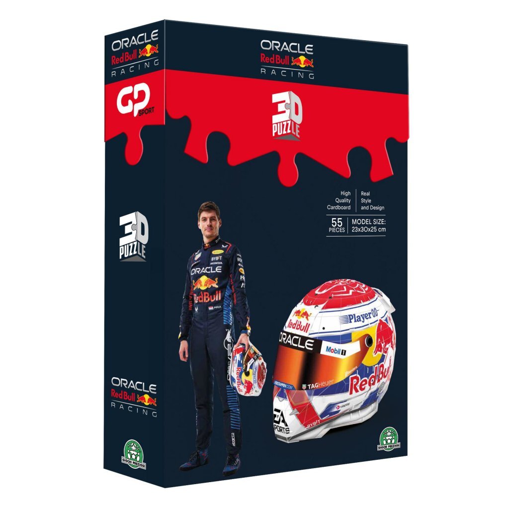 3D-Puzzle: Formel-1-Helm Max Verstappen CM