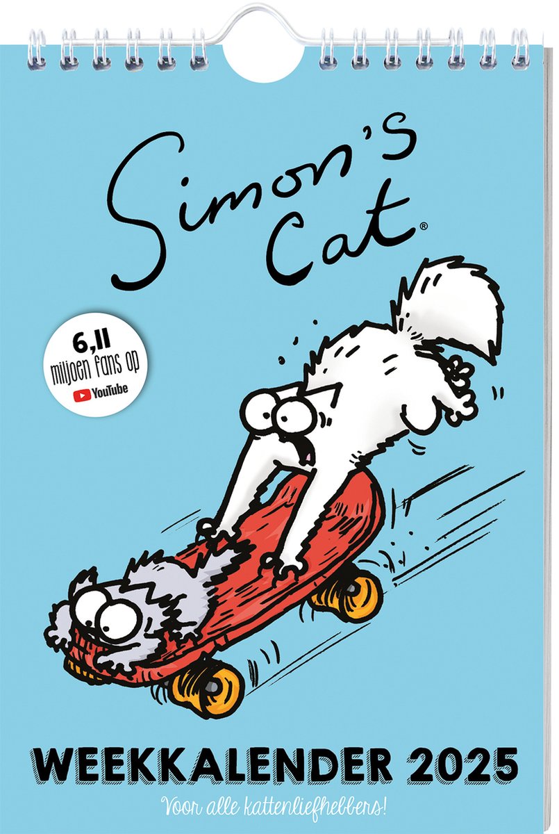 Simons Katzen-Wochenkalender 2025