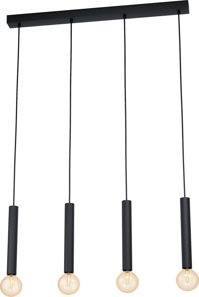 Eglo Cortenova - Hängelampe - E27 - 84 cm - Schwarz