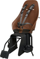 Urban Iki Bio-Fahrradsitz hinter Ta-Ke-Rahmenmontage – Haniwa Brown Bincho Black