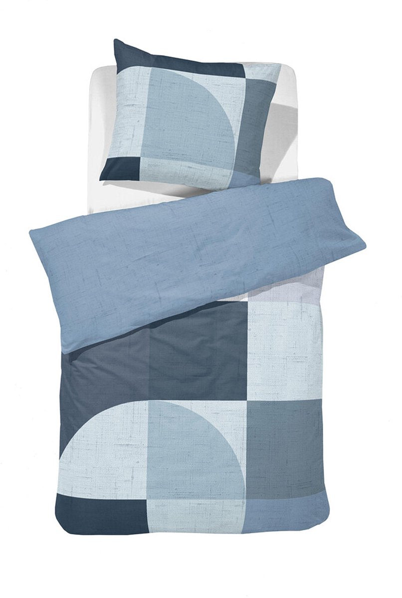 Cinderella Bettbezug Rune – blau – 140 x 220