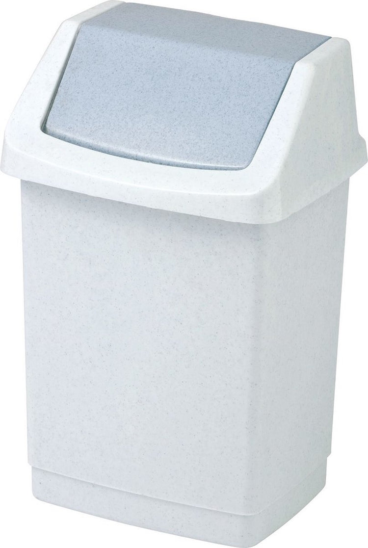 Curver Click-it 50-Liter-Kippabfallbehälter Lux Granit