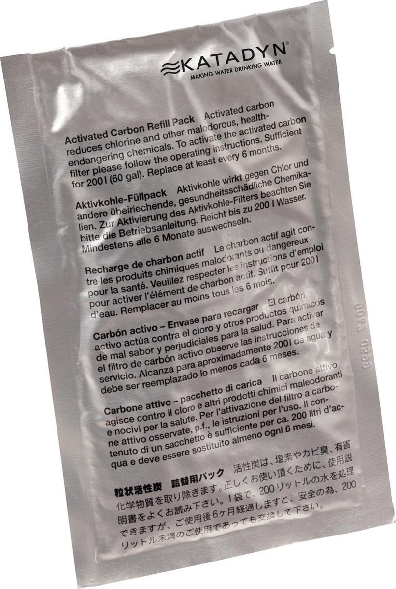 Katadyn Variofilter Nachfüllpack Carbon