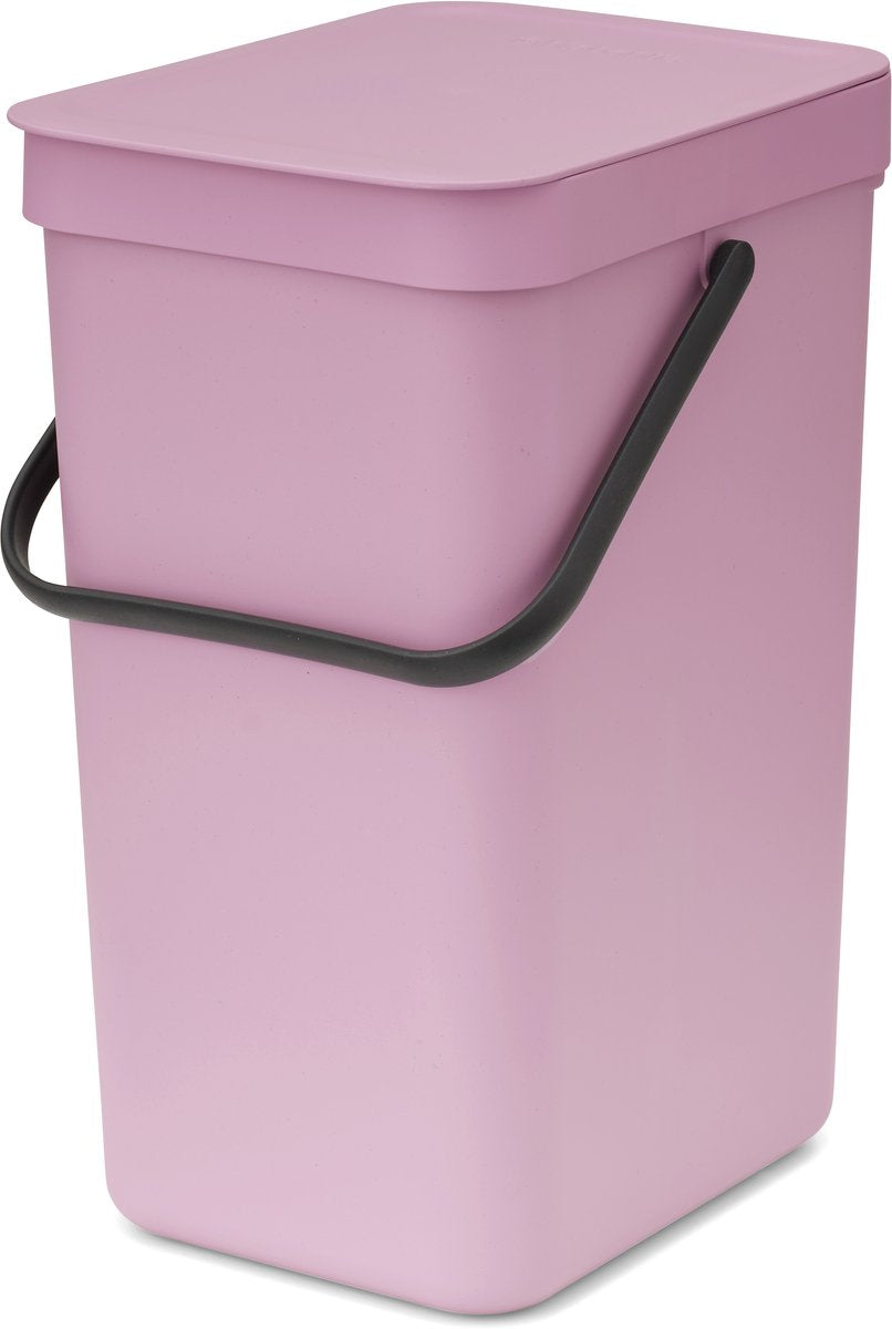 Brabantia Sort Go Abfallbehälter – 12 l – Fliederrosa