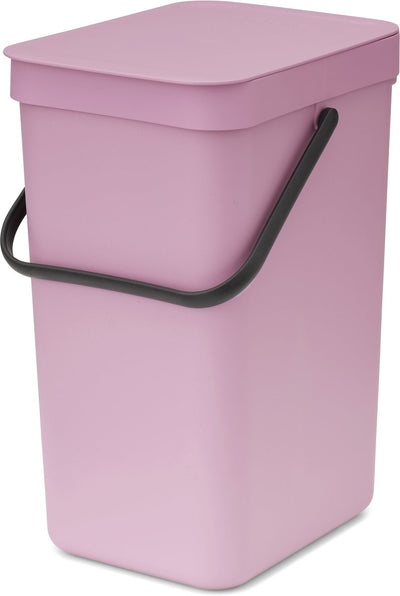 Brabantia Sort Go Abfallbehälter – 12 l – Fliederrosa