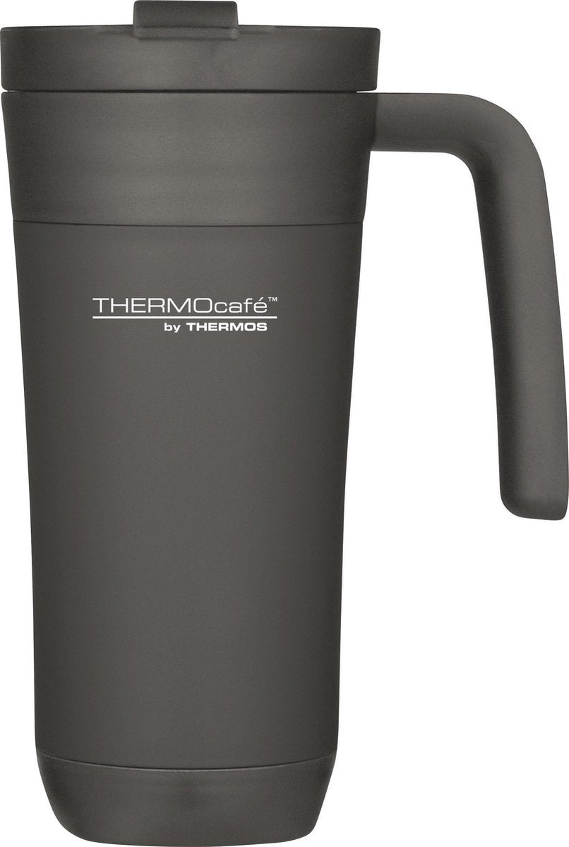 Thermos-Isolierbecher - Reisebecher - 425 ml - Schwarz