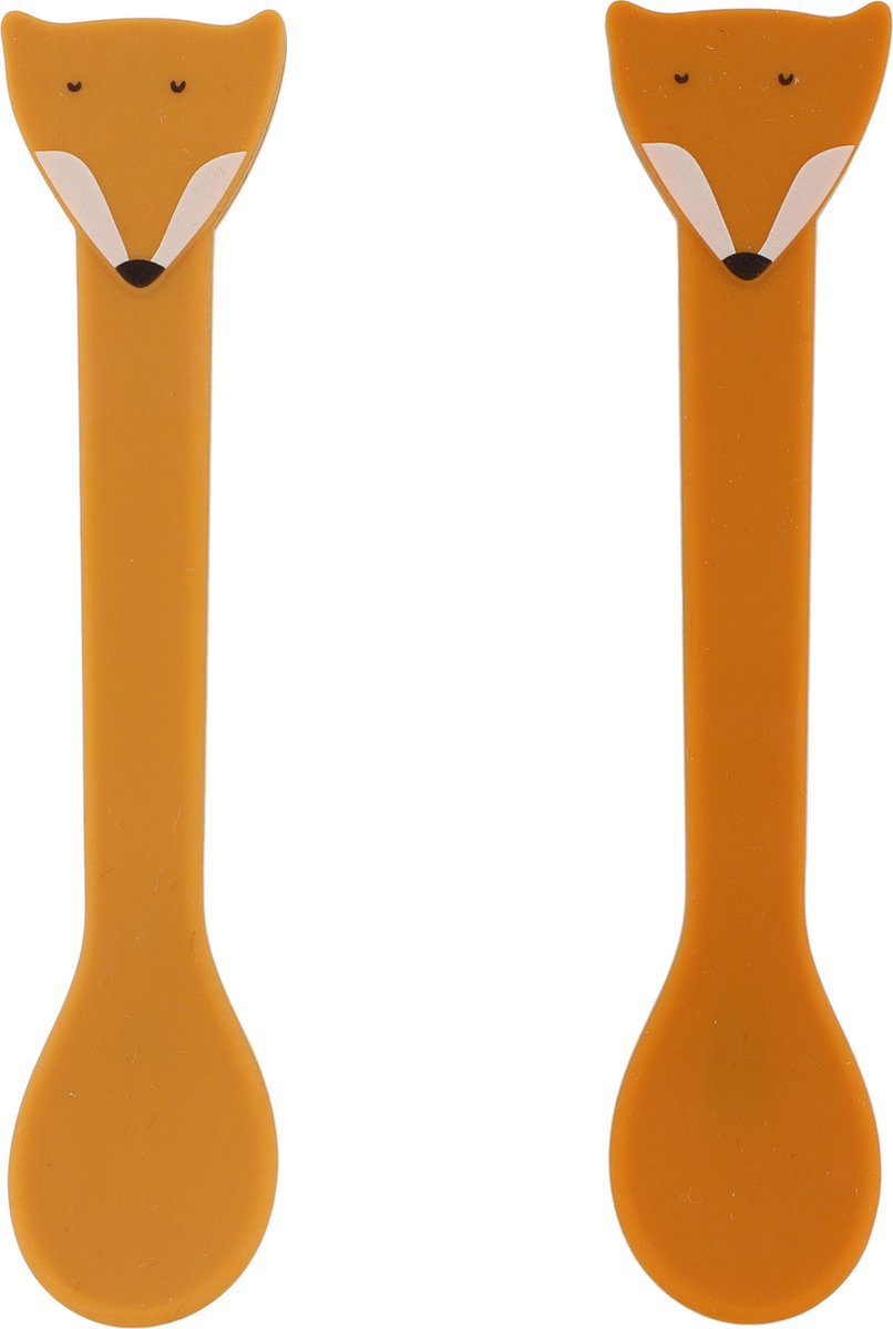 Trixie Silicon Spoon Mr. Fox, 2st.