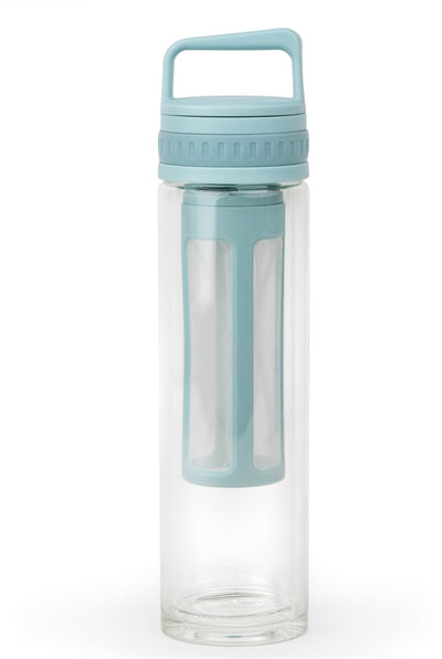 Leopold Wien – Trinkflasche Moshi To-Go-Becher Thermoskanne – doppelwandiges Glas – Minze