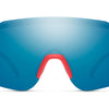 Smith Schwungradbrille Matte Deep Ink Chroma Blue Mirror