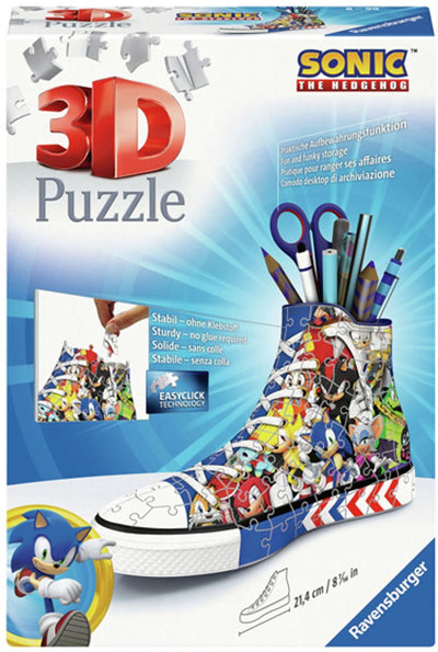 Ravensburger 3D Puzzle Penbak Der Igel, 108st.