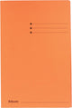 Esselte Manila 3-Klappen-Ordner – Folio – 50 Stück – Orange