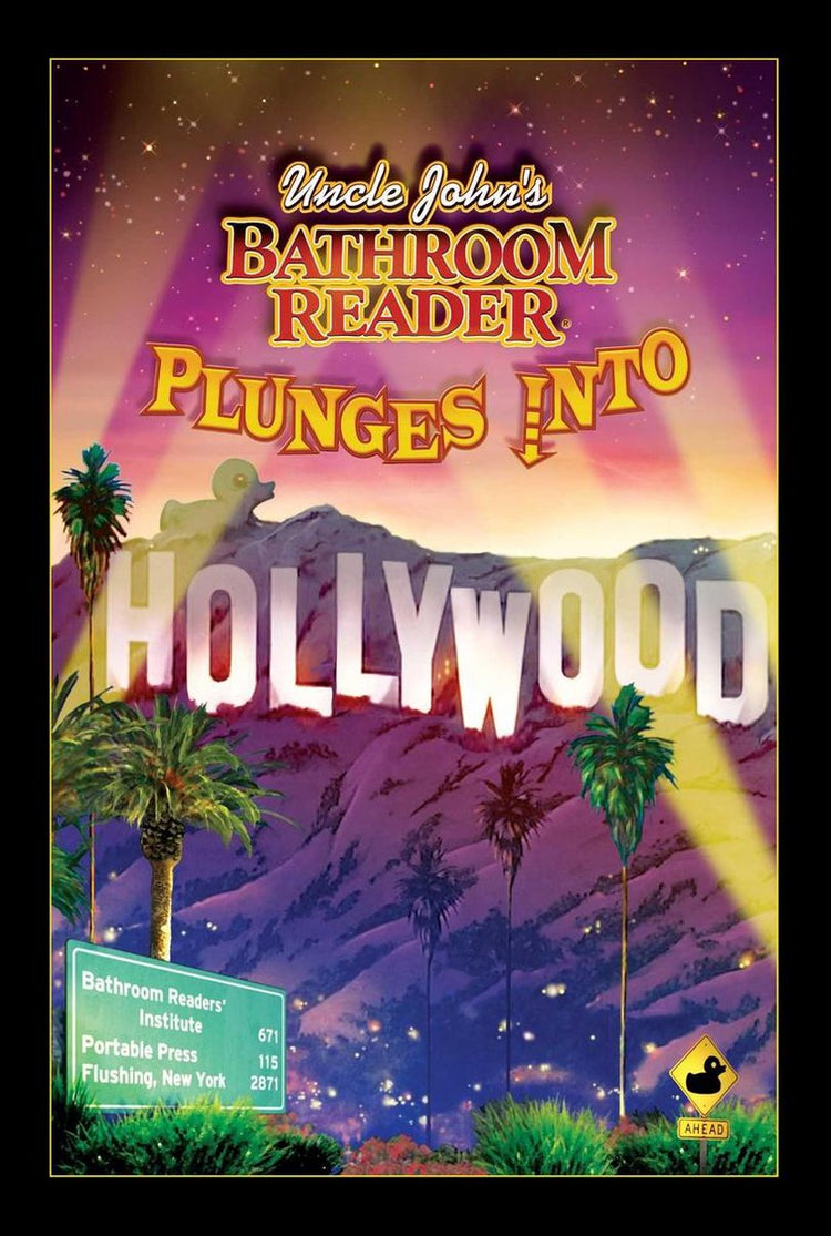 Der Toilettenleser von Onkel John stürzt sich in Hollywood